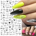 thumbnail image 3 of Etiqueta engomada 3d del día de san valentín, adorable, dibujos animados, amantes, uñas, pandilla, niña, calcomanías de diseño, manicura, arte, decoración, 3 of 4