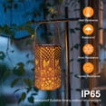 thumbnail image 4 of Farol solar Eandisom para exterior, resistente al agua, para jardín, 4 of 9