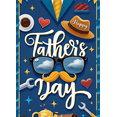thumbnail image 3 of Decorative Design Father's Day Celebration Banner Festive Style Men's Accessories Polyester Background for Father's Day Event Party Decoration Gift, 3 of 7