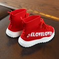 thumbnail image 4 of Baby Boy Girl Non-Skid Indoor Infant Walking Shoes Breathable Warm Elastic Sock Shoes with Memory Sole Protect Toes Outdoor Sneakers, 4 of 9