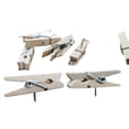 thumbnail image 1 of 50 chinchetas con pinzas de madera, resistentes para tableros de corcho, fotos, oficinas y hogares., 1 of 5