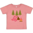 thumbnail image 3 of Inktastic Summer Camp Girls Camping Girls Baby T-Shirt, 3 of 5