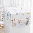 thumbnail image 1 of Xiao Hua Funda protectora para refrigerador, impermeable y a prueba de aceite, funda de tela para refrigerador, funda multifuncional para refrigerador, 130 x 55 cm (estilo 1), 1 of 4