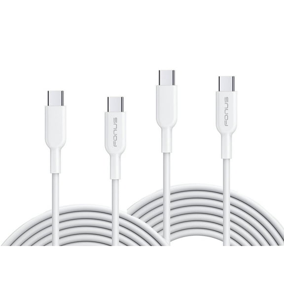 For Google Pixel 7a - 6ft and 10ft Long PD USB-C Cables, Fast Charge TYPE-C to TYPE-C Cord Power Wire USB-C to USB-C Data Sync High Speed V5B