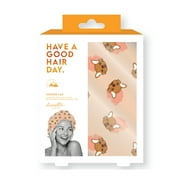 Danielle Creations Waterproof Shower Cap, Orange Frenchie