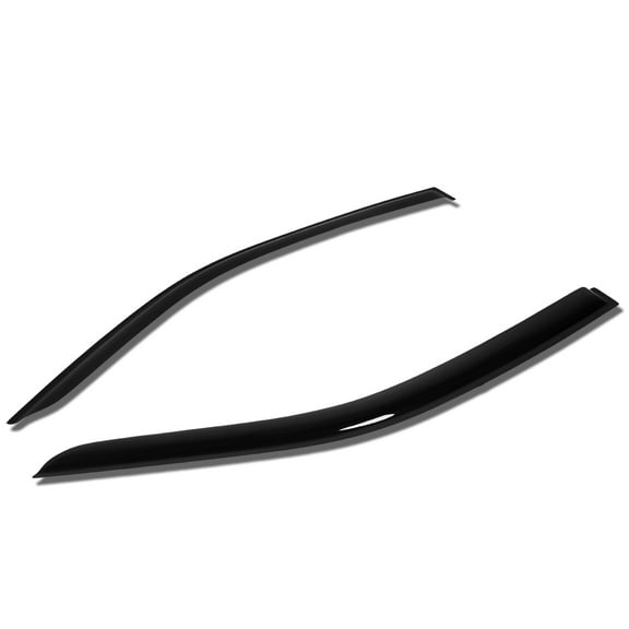 DNA Motoring WVS-T2-0181 For 1992 to 2000 SC300 / SC400 2pcs Window Vent Visor Deflector Rain Guard (Dark Smoke) 93 94 95 96 97 98 99