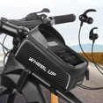 thumbnail image 1 of Bolsa de tubo superior de bicicleta EVA Bolsa de viga de bicicleta impermeable Bolsa de marco de bic WHEEL UP Bolsa de bicicleta, 1 of 1