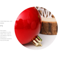 thumbnail image 3 of Adornos de bolas de Navidad, 30 piezas de bolas de árbol decorativas de Navidad inastillables para decoraciones festivas de bodas Ormromra CPB-SSW214-7, 3 of 5
