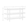 thumbnail image 4 of Better Homes & Gardens Springwood Horizontal Bookcase, Light Honey Finish, 4 of 9