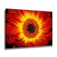 thumbnail image 2 of Póster de lienzo con diseño de girasol naranja en flor, decoración para dormitorio, paisaje deportivo, decoración para oficina, regalo, estilo marco, 20 x 30 cm, 2 of 8