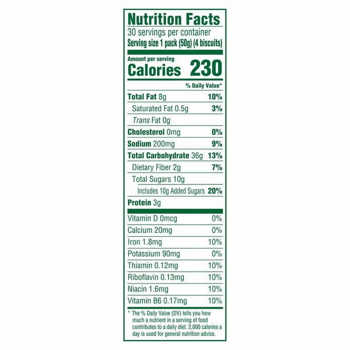 BelVita Breakfast Biscuit, Cinnamon Brown Sugar, 1.76 oz, 30-count