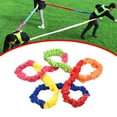 thumbnail image 1 of Anillo de Rally con Banda Elástica Cooperativa de Lana Elástica, Cuerda Elástica Creativa para Jardín de Infantes para Juegos de Fiesta Al Aire Libre, 300cm, 1 of 8