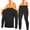 Soft Black, variant on Roadbox Thermal Underwear for Men: Fleece Lined Long Johns Base Layer, Extreme Cold Weather Winter Ski Thermals Top and Bottom Set