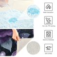 thumbnail image 3 of Yayeee Bath Rug for Bathroom Floor Non Slip Rectangle Fluffy Soft Absorbent Mat, 16"x24", Roses and Pearls, 3 of 7