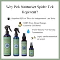 thumbnail image 4 of Nantucket Spider Extra Strength Essential Oil Tick Repellent Spray 8 fl oz, 4 of 4