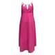 thumbnail image 5 of Gibobby Vestido Casual para Mujer Mujeres Casual Color sólido Sin mangas Chaleco hueco Dobladillo irregular Vestido largo(Rosa caliente,G), 5 of 5