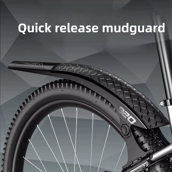 Mountain Fenders Speed Down Bicycle Quick Disassembly Adjustable Extended Wide Riding Accessories