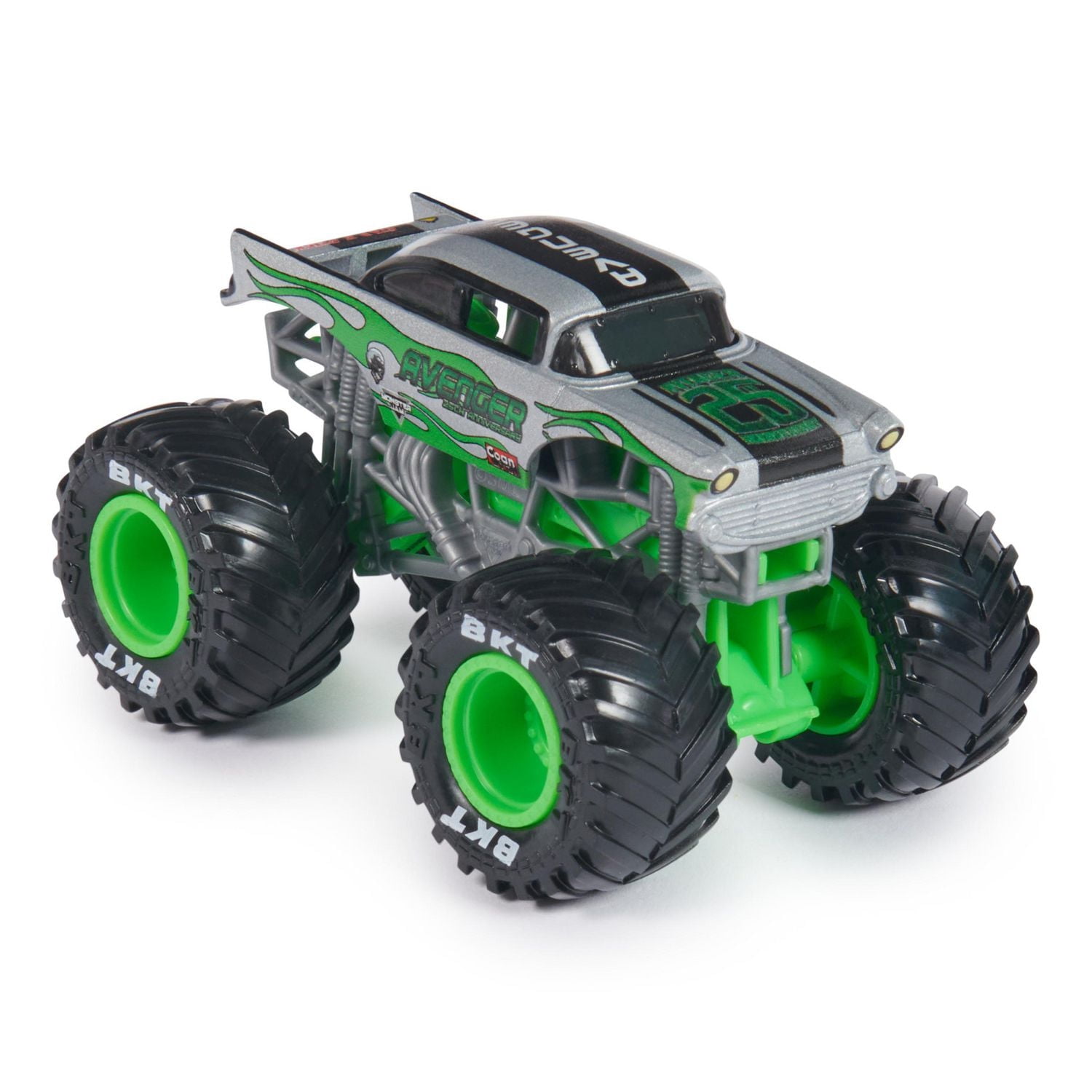 Monster Jam, Official Avenger Monster Truck, Die-Cast Vehicle, 1:64 Scale, Kids Toys for Boys Ages 3 and up