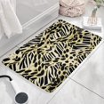 thumbnail image 3 of Zebra and Leopard Print Pattern Flannel Non Slip Door Rugs,Washable Door Mats Indoor,Decorative Door Mats,Dirt-Resistant and Absorbent Doormat for Entrance,Bedroom,Kitchen,Bathroom,31.5x17in(80x43cm), 3 of 4