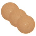 thumbnail image 3 of 3pcs Cork Turntable Slipmat for Static Reduction, Noise Dampening & Stable Playback – Textured Design, Fits Standard, 3 of 5