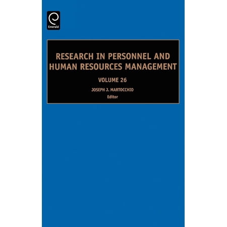 Research in Personnel and Human Resource Research in Personnel and Human Resources Management Book 26 (Hardcover)
