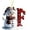 F, variant on Horivan 1 Packs Snowman Letter Ornaments Personalized Christmas Decorations Waterproof Acrylic Hanging Pendants for Tree Home Party Holiday Gift