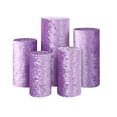 thumbnail image 1 of 5 cubiertas de pedestal cilíndricas para postres, decorativas. Violeta, 1 of 9