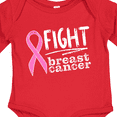 thumbnail image 4 of Inktastic Fight Breast Cancer Pink Ribbon Boys or Girls Long Sleeve Baby Bodysuit, 4 of 5