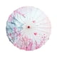 thumbnail image 2 of Paraguas de papel engrasado chino hecho a mano con estampado de flores, sombrilla decorativa japonesa Estilo B, 2 of 9