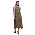 thumbnail image 1 of Bimba Robe Longue Dos Nu Géométrique Décontractée pour Femmes Robe de Plage Imprimée-Petite, 1 of 6