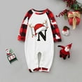 thumbnail image 5 of Onlypjs Monogram A–Z Family Matching Christmas Pajamas for Women, Men, Couples, 5 of 6