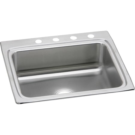 Elkay Sound Deadening, Sink, 25 x 22 x 8.1, Stainless Steel