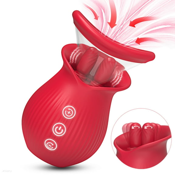 XBONP Toy Vibrator for Women, Nipple Clitoral Stimulator Sex Toys, Toy with 10 Sucking & Vibration Modes, G Spot Vibrator for Couples