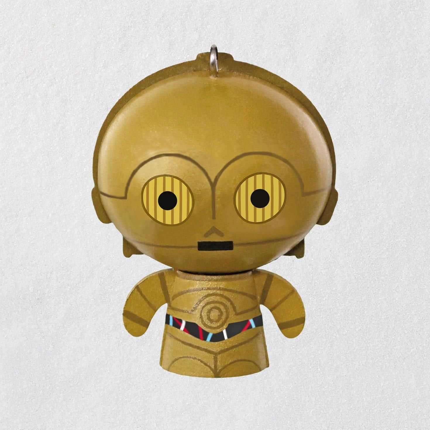 Hallmark Star Wars C3PO Wood Ornament KeepsakeOrnaments SciFi,Movies