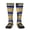 2 Black-2, variant on Women's Knee High Socks Thin Blue Line Flag Art Thermal Soft Knee Long Socks