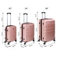 thumbnail image 4 of Maletas Juego 3 Piezas Rack and Pack Reforzadas, 4 of 8