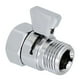 thumbnail image 2 of Wosthever Válvula de 21mm, dura, duradera, a prueba de herrumbre, compacta, bombas de elevación, tornillo de tope de agua, conector de rosca, herramienta Accesorios de baño Wosthever HA071275-01B, 2 of 6