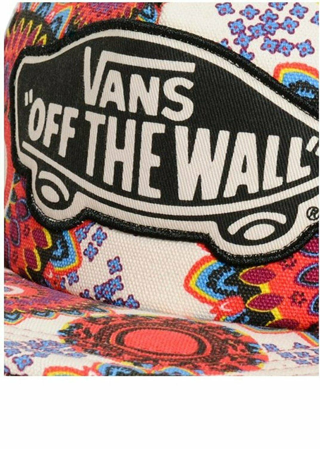 Vans Off The Wall Beach Girl Bandana Trucker Hat Cap VANS OFF THE WALL Beach Girl Sunflower Mesh Trucker Hat  main image 2