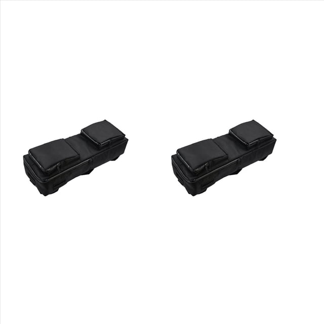 2X Bolsa de Batería de Ciclismo 17,7 Pulgadas / 45 cm Bolsa de Scooter Eléctrico Caja de Almacenamiento Impermeable Frontal de Bicicleta para Ebike Bolsa Bolsa de Bicicleta