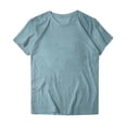thumbnail image 4 of Timegard Tops for Women Athletic Crewneck Short Sleeve Tops Workout Running Casual Loose Tee Shirts, 4 of 4