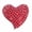 Red, variant on Womens Bridal Purple Crystal Rhinestone Heart Love Brooch Pin