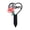 B, variant on Metal Wrought Iron Cemetery Decoration – Outdoor Grave Tomb Memorial Stake, Rust-Resistant Ground Stake for Memorial Garden, 30x20 cm