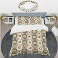 thumbnail image 2 of Designart 'Retro Abstract Design X' Mid-Century Modern Duvet Cover Set, 2 of 4