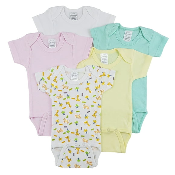 Bambini Manches Courtes une Pièce Lot de 5