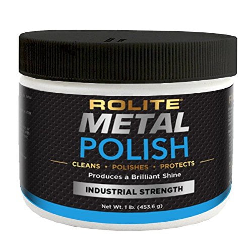 Rolite Metal Polish Paste 1lb, Industrial Strength Polishing Cream