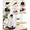 thumbnail image 5 of Handheld Steam Cleaner for Home, Pressurized Deep Cleaning Steamer for Cleaning for All Surfaces with 9 Accessories, Multipurpose Steam Cleaners for Grout Steam Cleaner Tile Kitchen Bathroom, 5 of 7