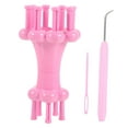 thumbnail image 4 of Raindrops  Knitting Loom Double End Spool Crochet Rope Machine, 4 of 8