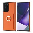 thumbnail image 5 of Allytech for Samsung Galaxy Note 20 Ultra Case Wallet, PU Leather TPU Slim Fit Ring Holder Stand Shockproof Anti-Scratch Cards Holder Wallet Phone Case Cover for Samsung Galaxy Note 20 Ultra - Orange, 5 of 5