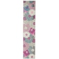 thumbnail image 2 of Nourison Passion Floral Grey 2'2" x 10' Area Rug, (2x10), 2 of 7