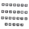 thumbnail image 4 of LEEYNEER 100Pcs Square Beads English Letters DIY Acrylic Jewelry Accessory for Children, 4 of 8